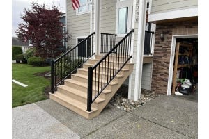 Case Study: Bringing Porch Entryway Stairs Up To Code