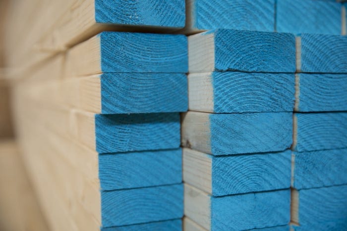High-Quality Lumber: The Story Behind Our Signature Blue-End Studs