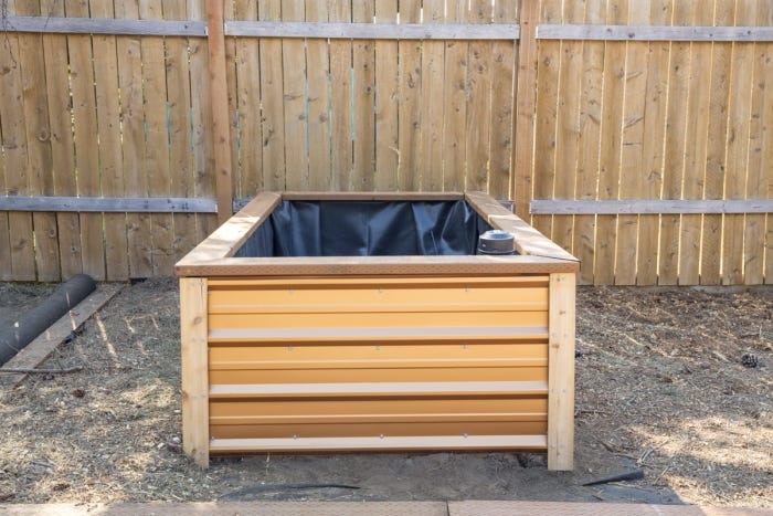 How to Build a Self-Watering Raised Bed Part 1: Constructing the Frame