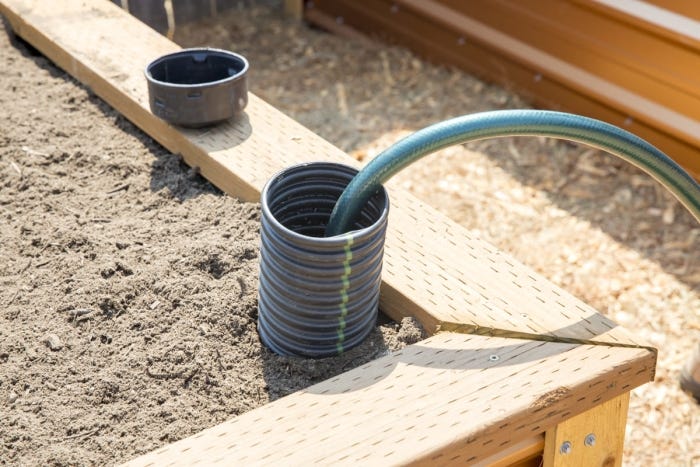 How to Build a Self-Watering Raised Bed Part 2: Installing the Irrigation