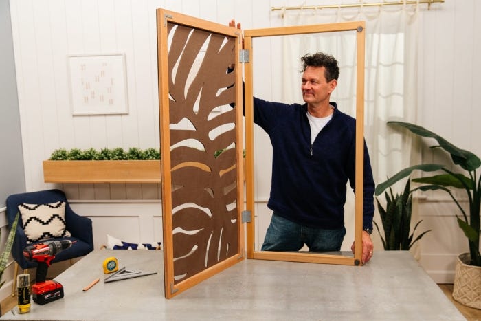 How to Make a Decorative Utility Screen
