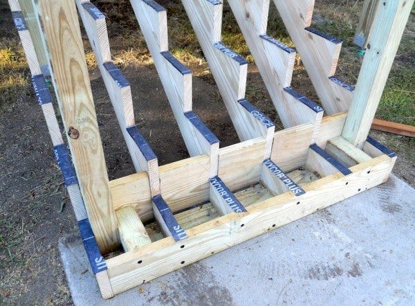How To Build Rock-Solid Bottom Deck Stair Posts
