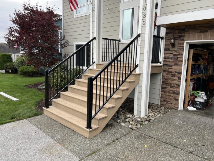 Case Study: Bringing Porch Entryway Stairs Up To Code