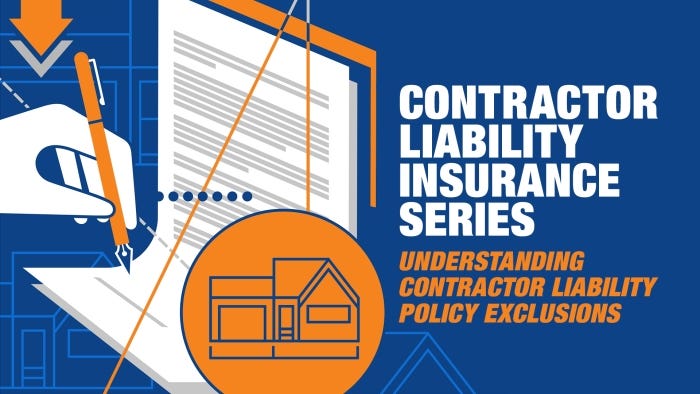 Understanding Contractor Liability Policy Exclusions