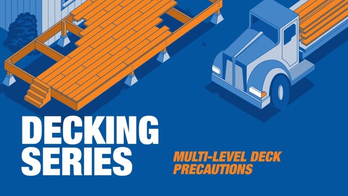 Multi-Level Deck Precautions