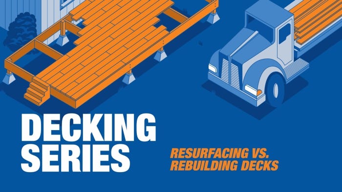 Resurfacing vs. Rebuilding Decks