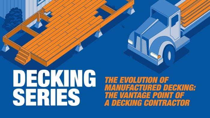 The Evolution of Manufactured Decking: The Vantage Point of a Decking Contractor