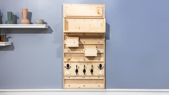DIY French Cleat Storage System