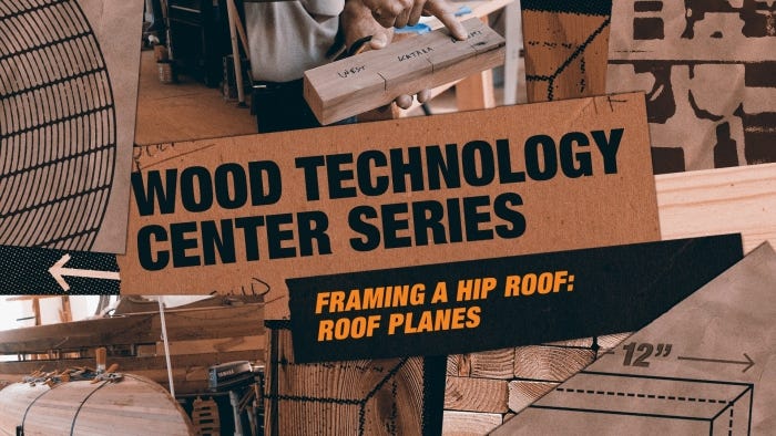Framing a Hip Roof: Roof Planes