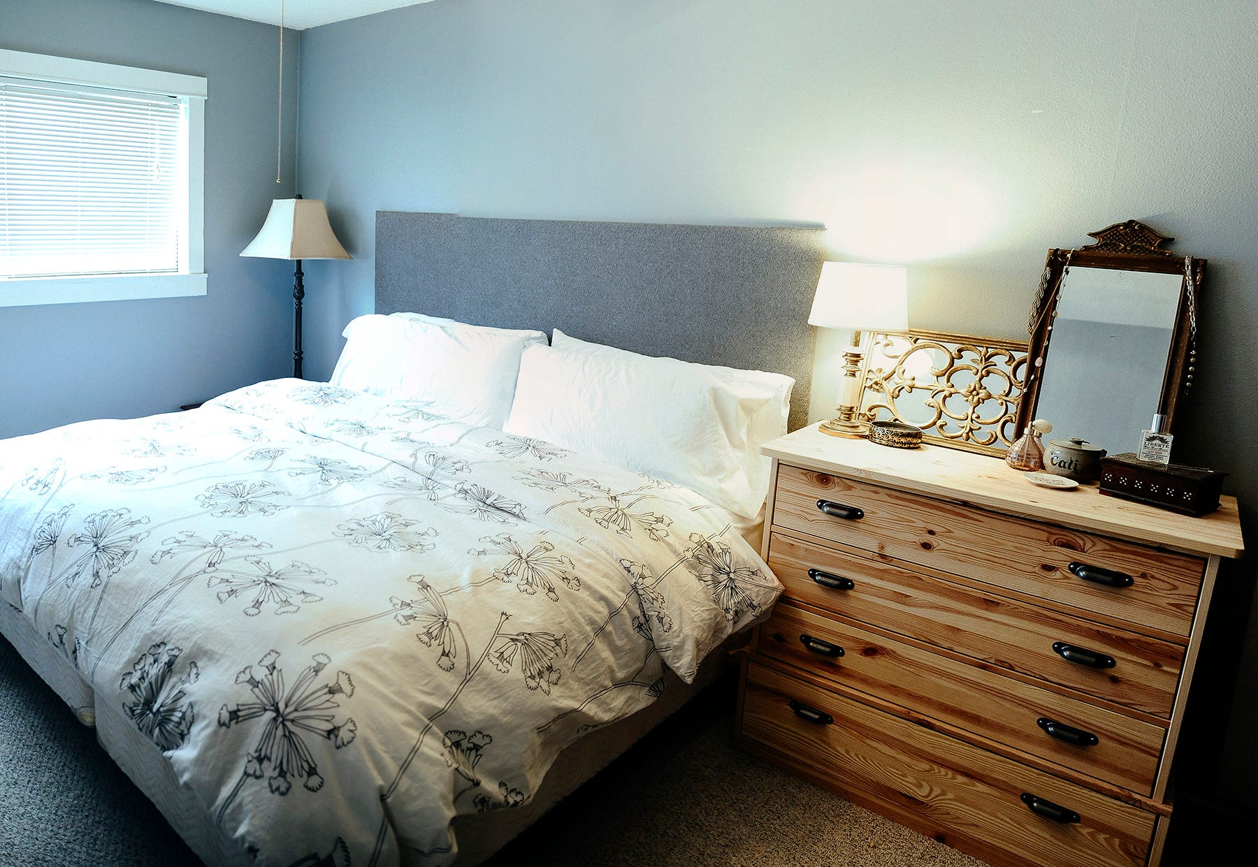 DIY Upholstered Headboard