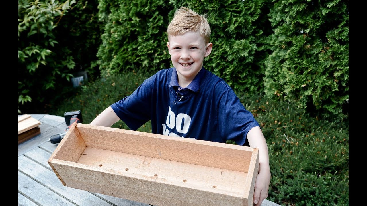 Flower Box: DIY for Kids