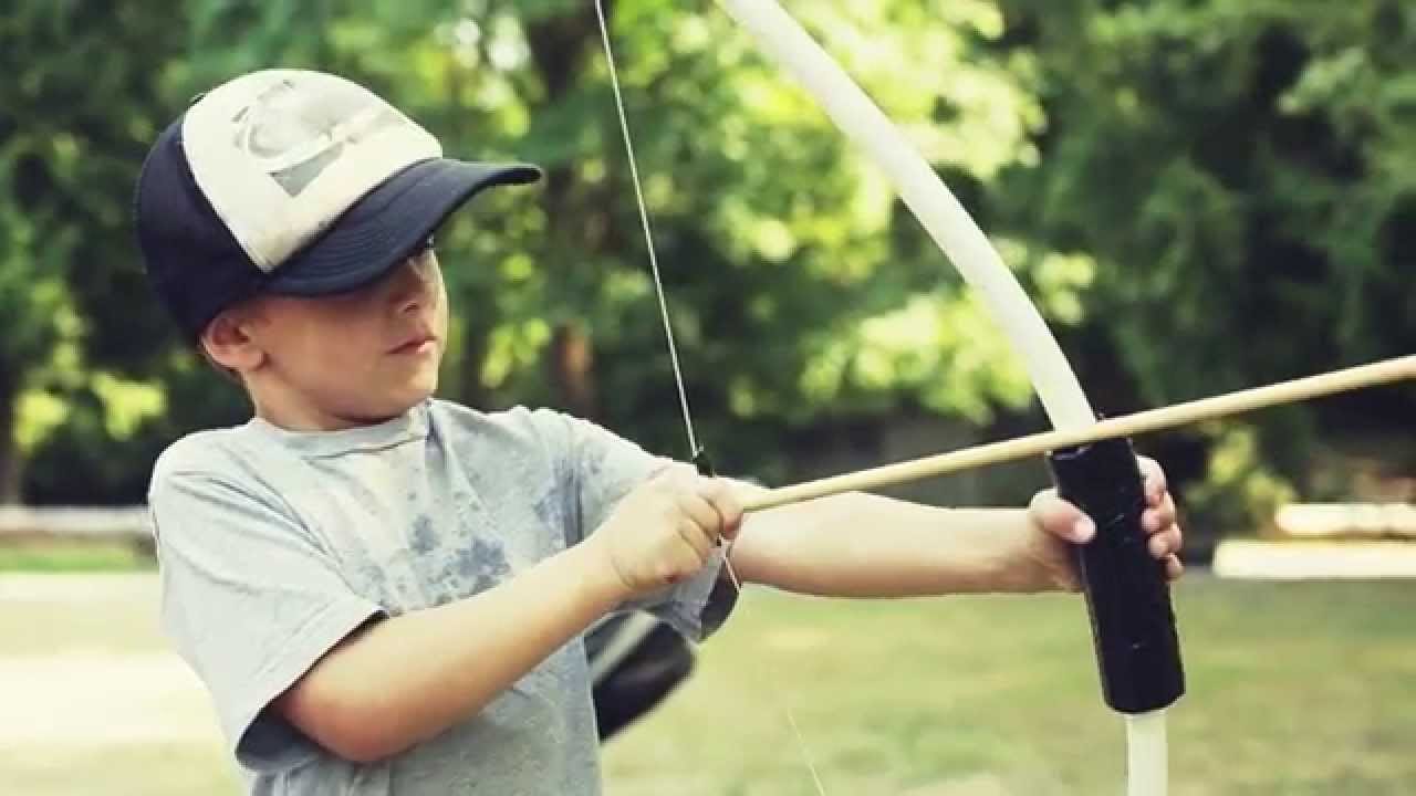 How to Make a DIY Bow and Arrow for Kids