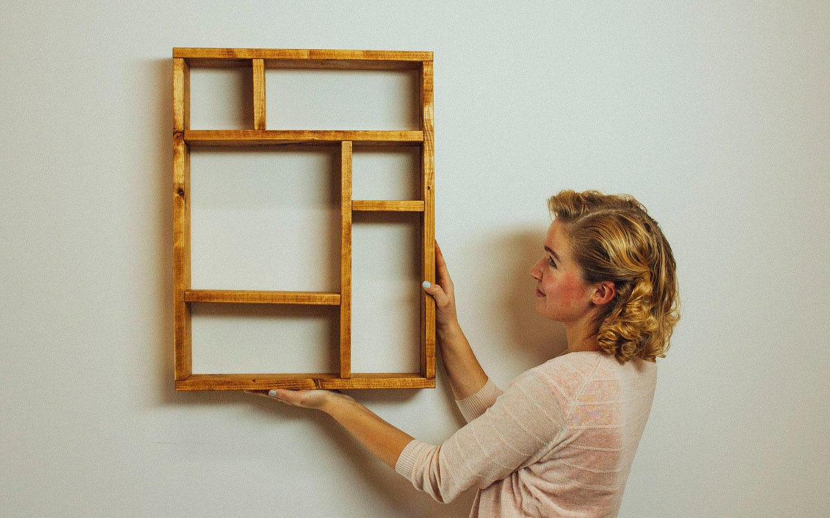 DIY Display Case Shelf
