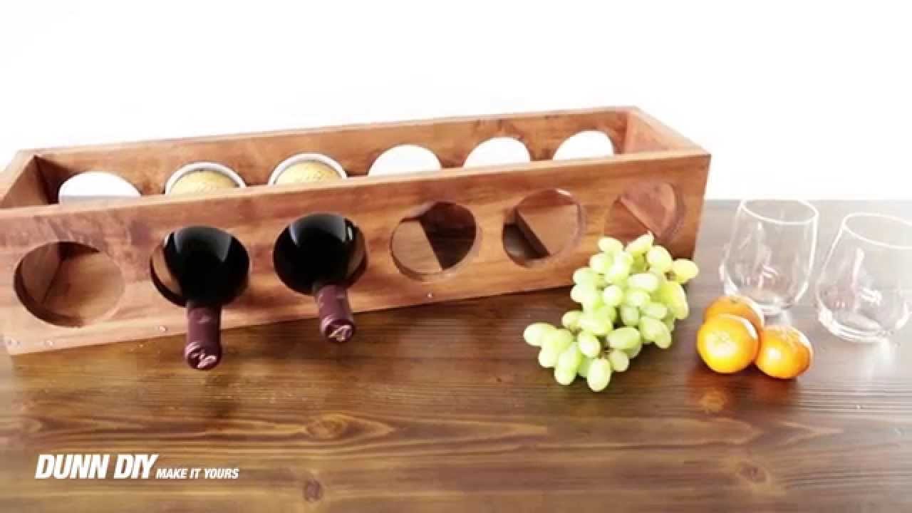 DIY Wine Rack