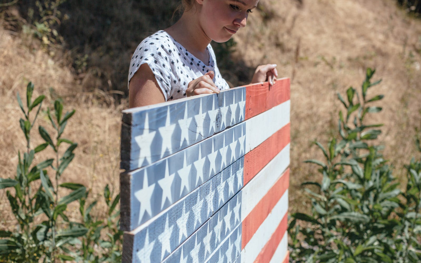 Fourth of July Pallet Sign