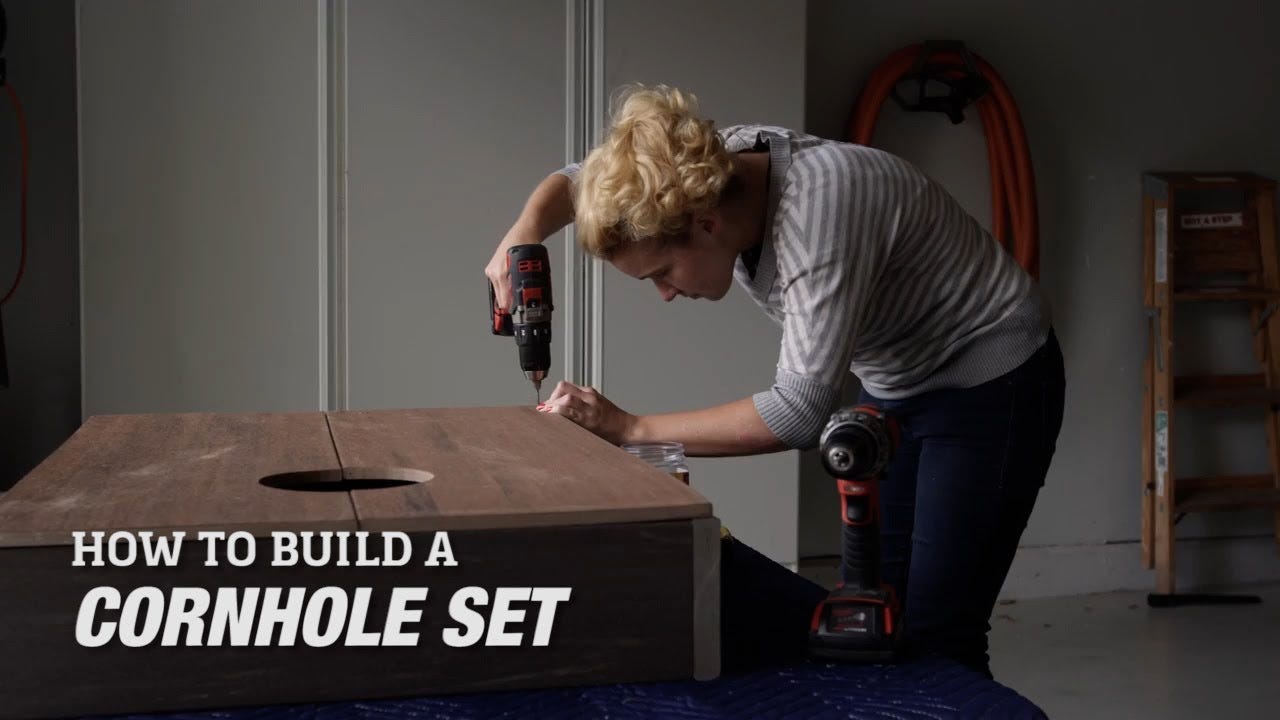How To Build a Cornhole Set