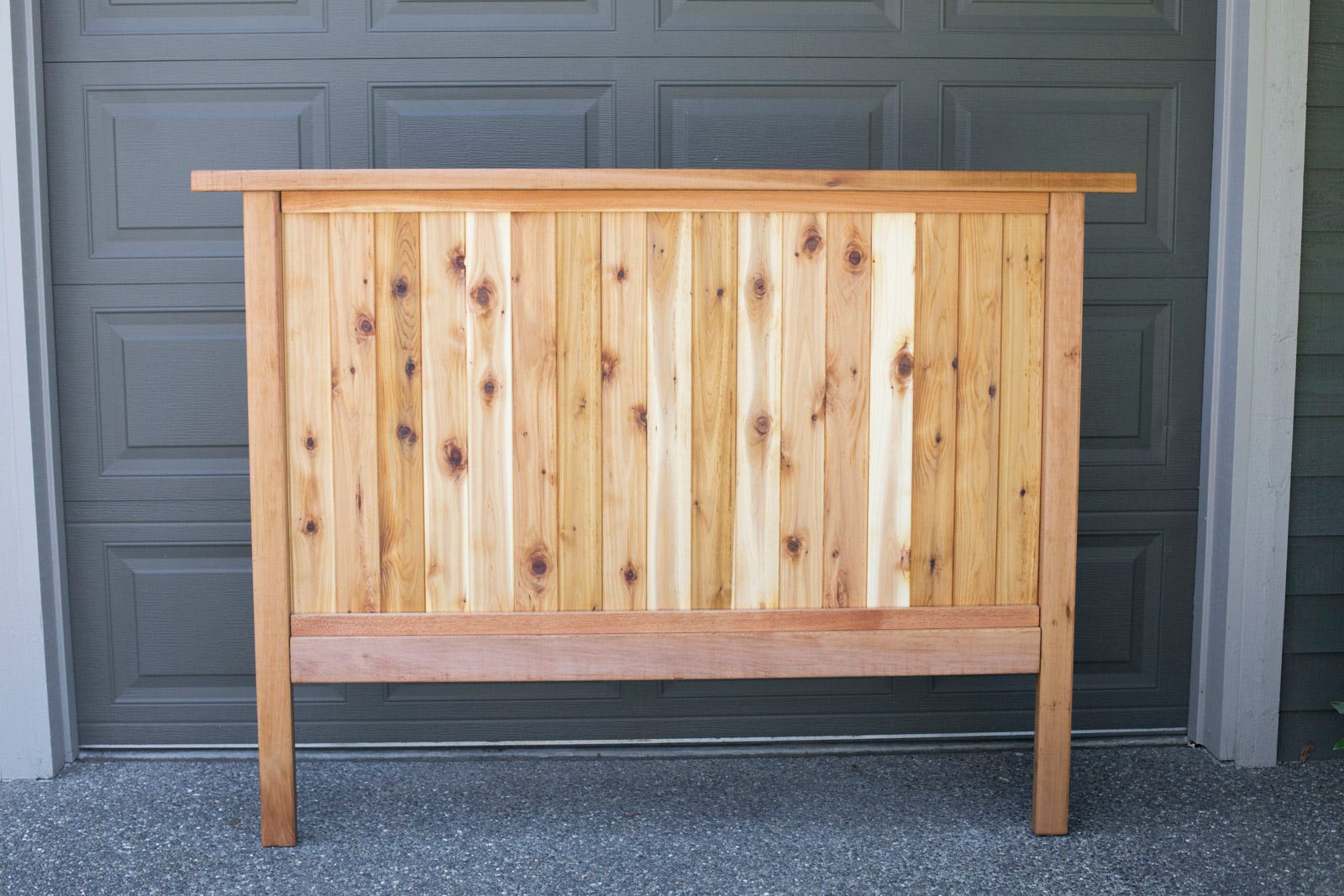 How to Make A Cedar Headboard