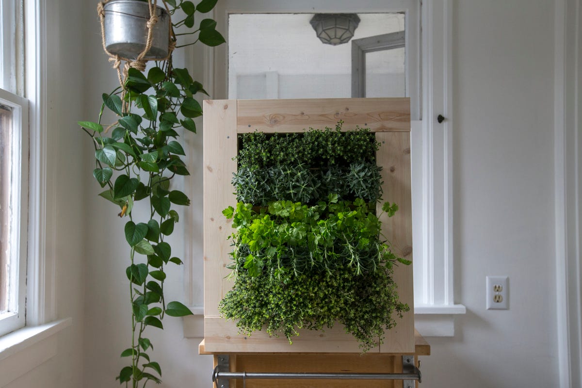 How To Make A Herb Wall Planter
