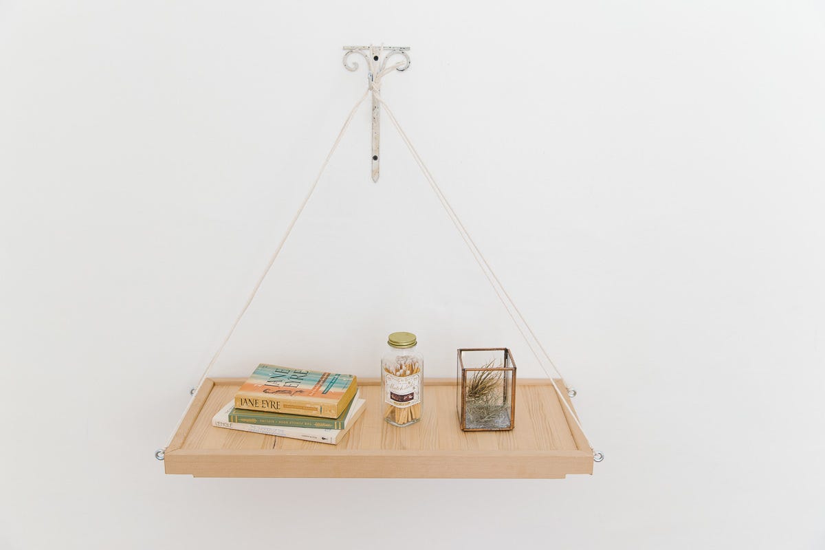 How To Make a Hanging Shelf