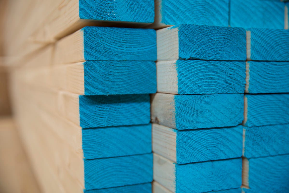 High-Quality Lumber: The Story Behind Our Signature Blue-End Studs