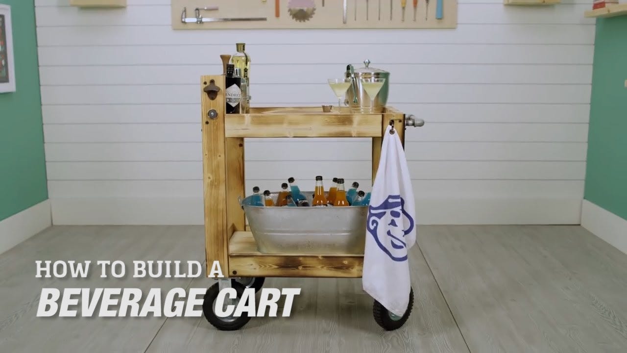 How to Build an All-Terrain Beverage Cart