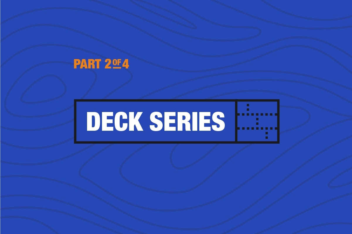 How to Build a Deck Part 2: Choosing a Deck Surface