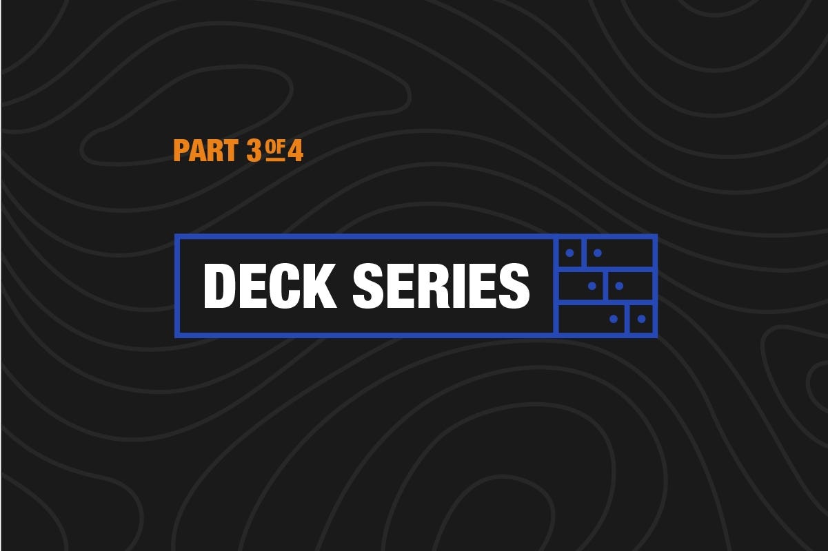 How to Build a Deck Part 3: Building