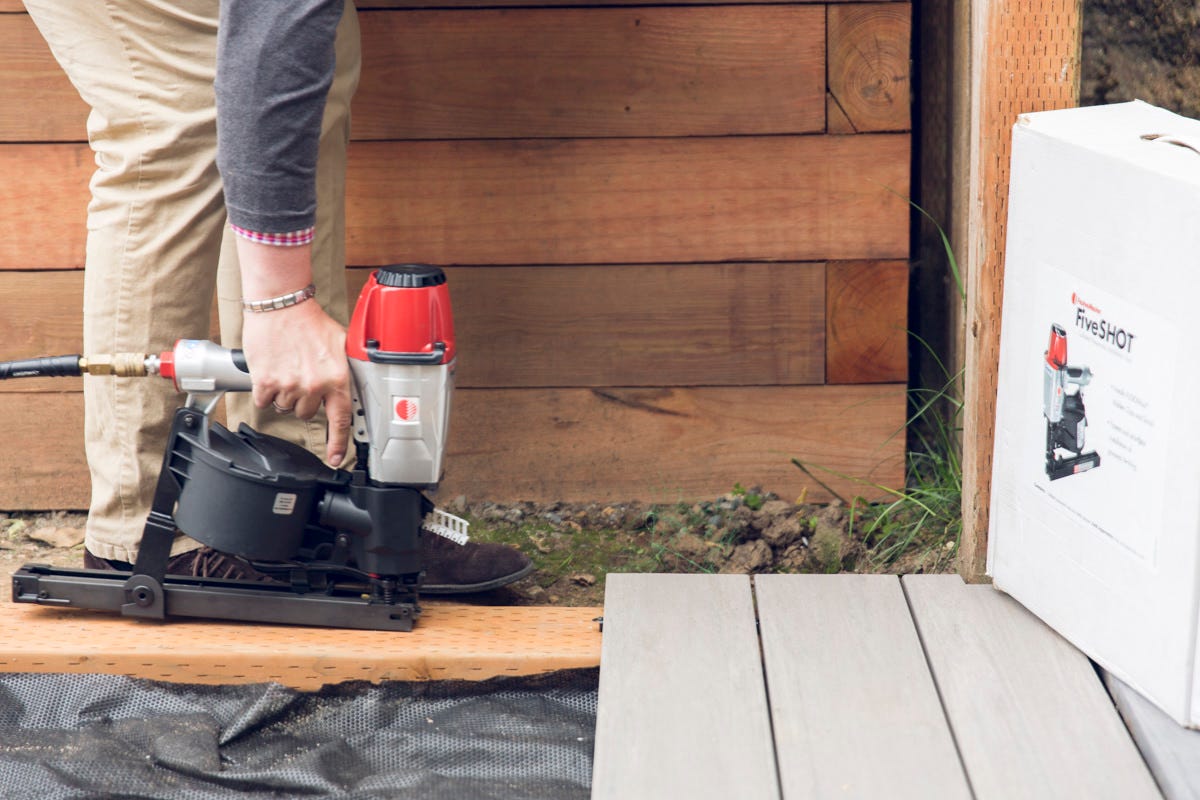 How to Fasten Deck Boards with FastenMaster's FiveSHOT Tool