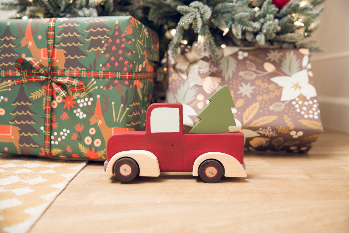 How to Make a DIY Wooden Toy Truck