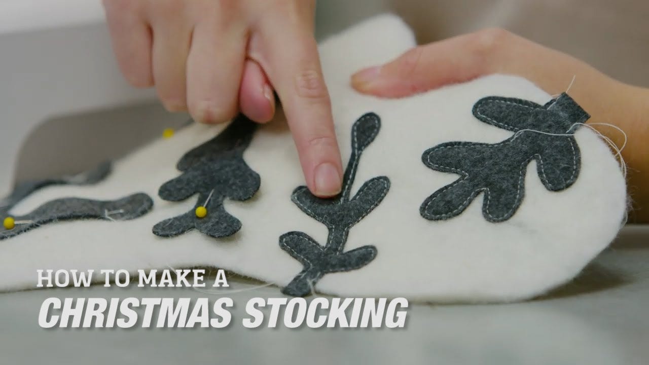 How to Make a DIY Christmas Stocking