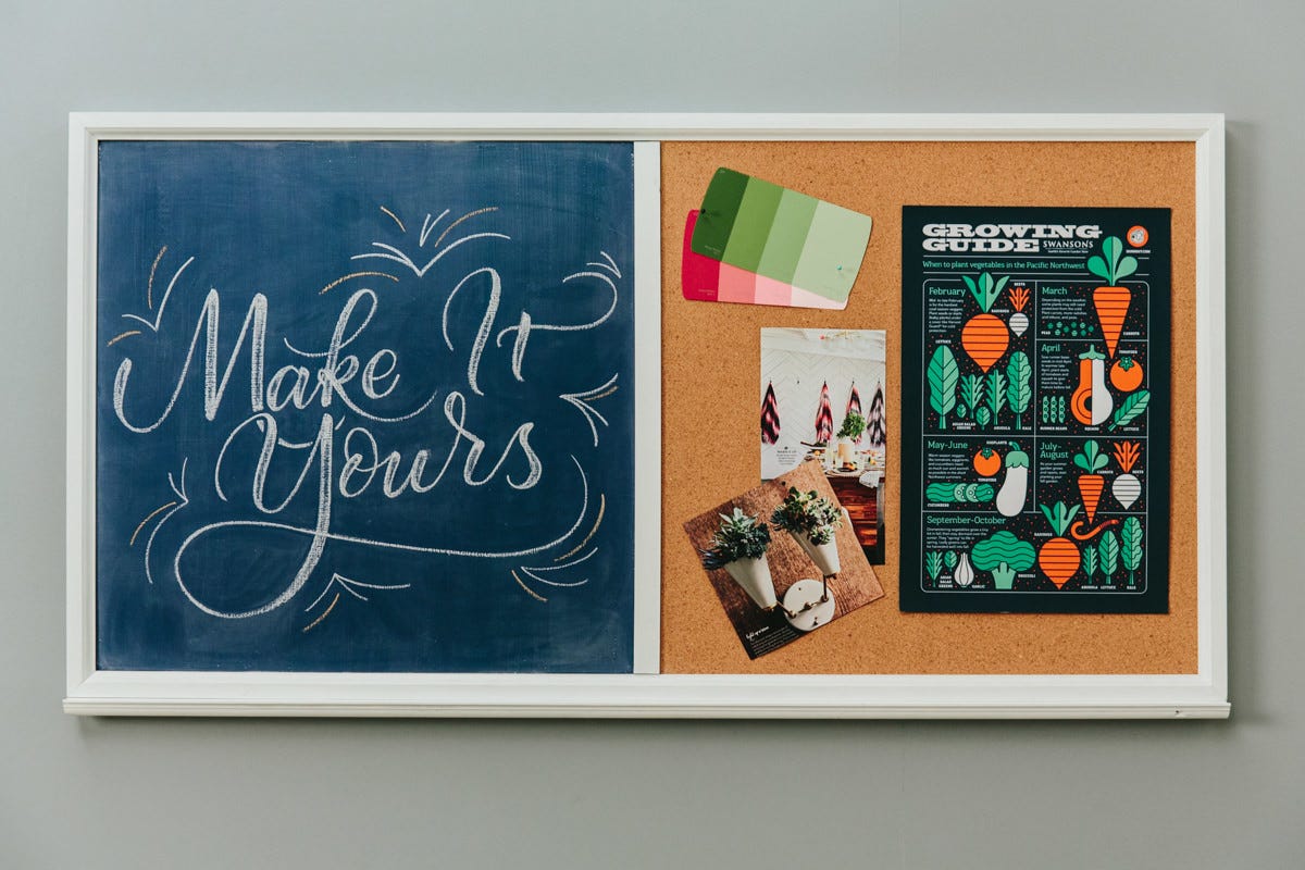 Home Organization: DIY Bulletin Board