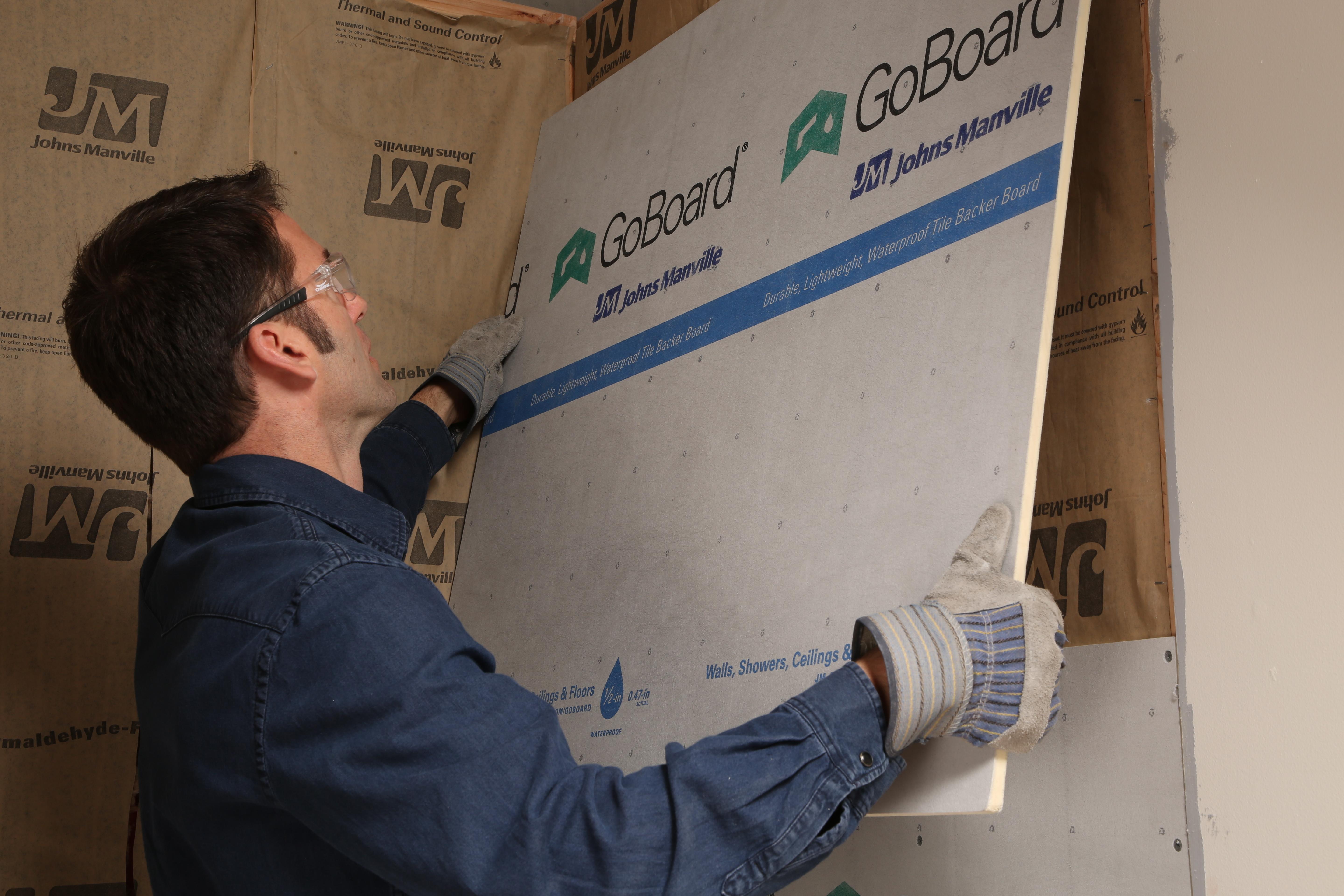 Johns Manville GoBoard: Built-In Waterproofing For Tile Installation