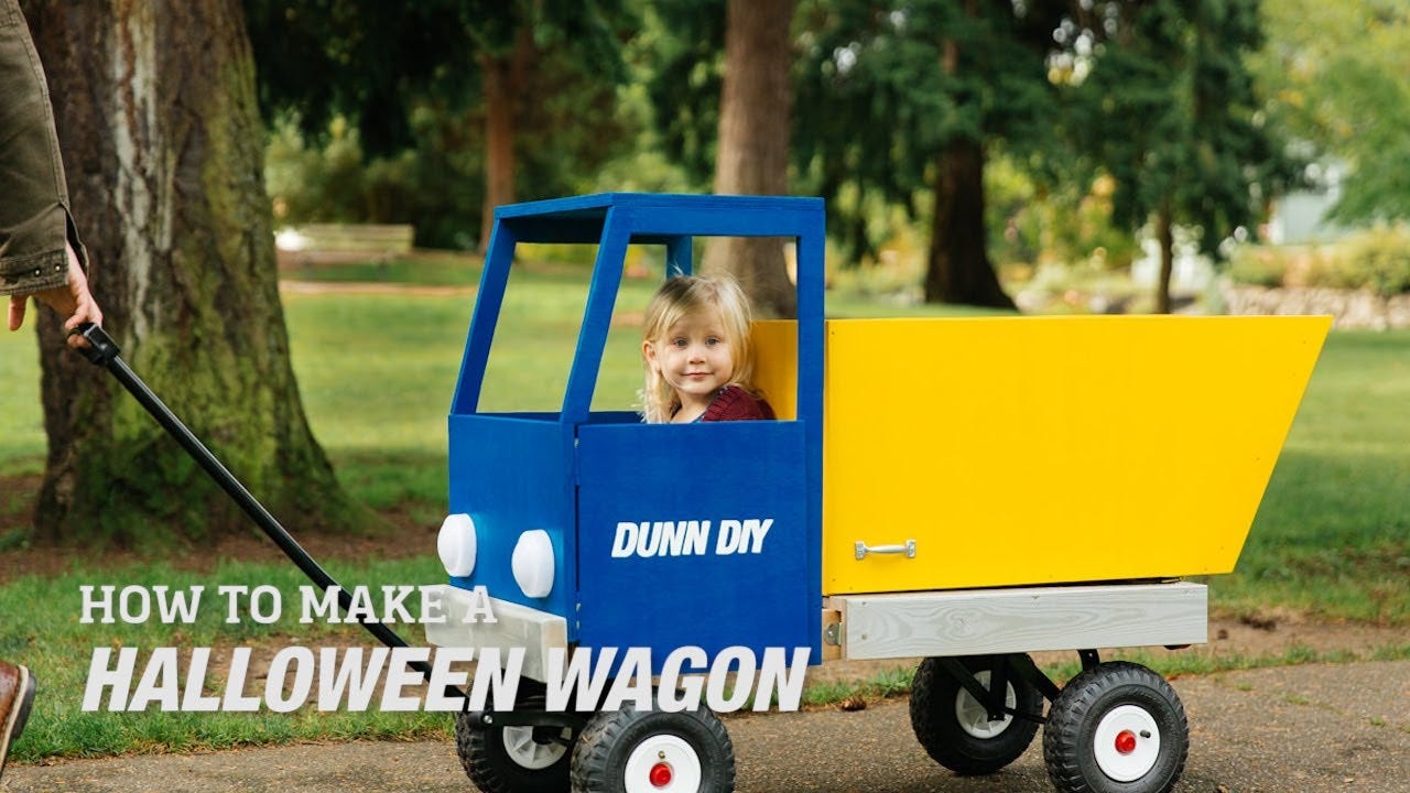 How to Make a DIY Halloween Wagon