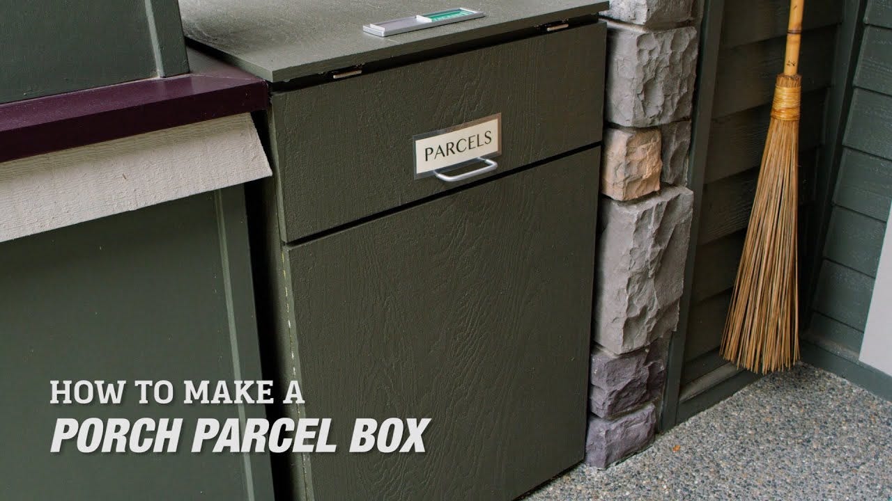 How to Make a DIY Package Drop Box