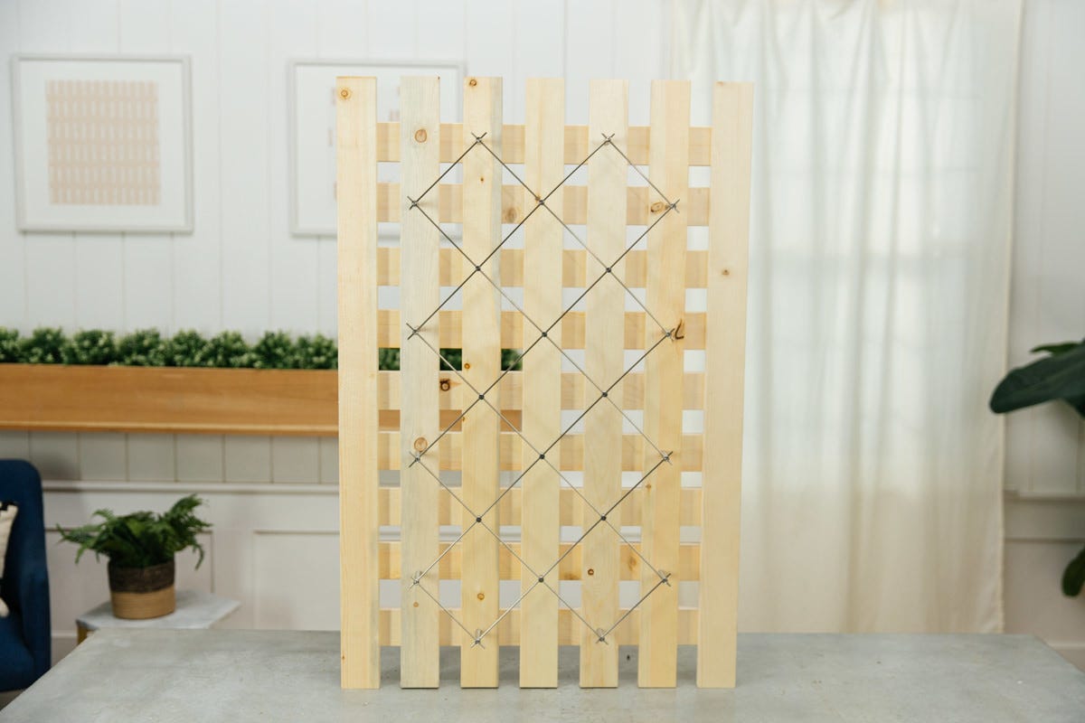 How to Build a Stainless Steel Garden Trellis