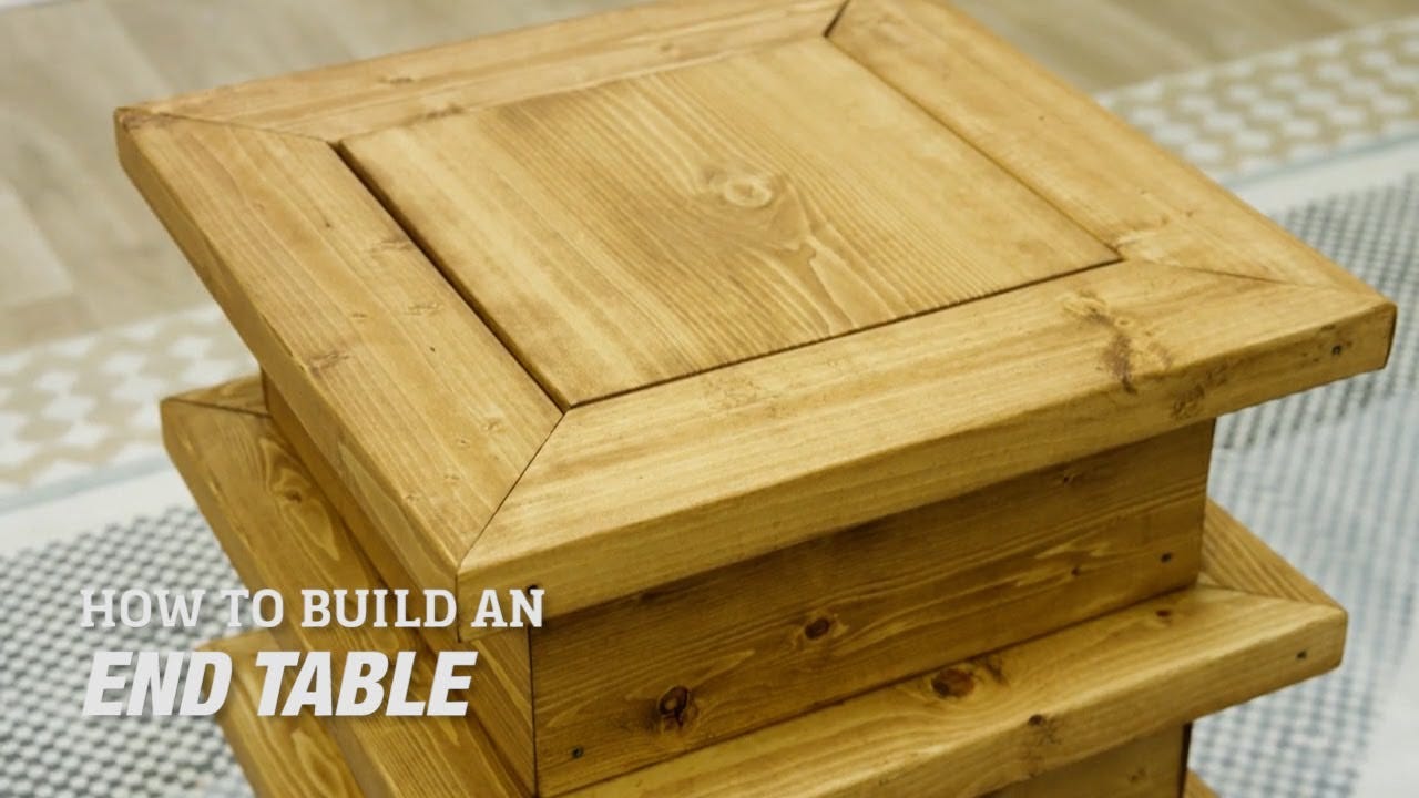 How to Build a DIY End Table