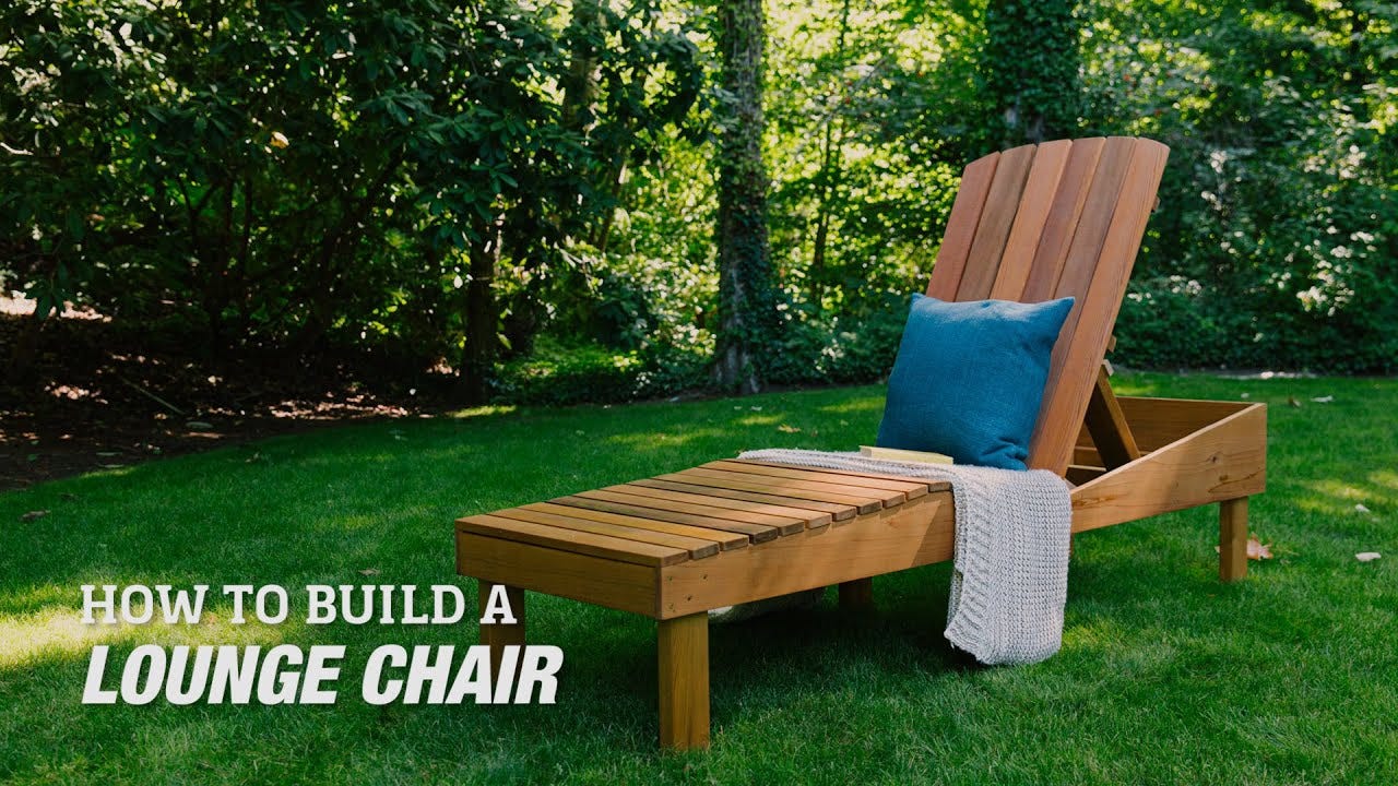 How To Make a Lounge Chair