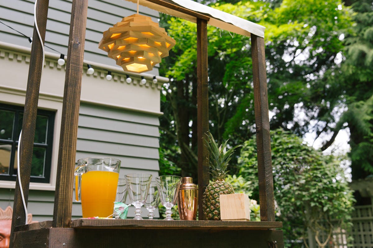 How To Build a DIY Tiki Bar