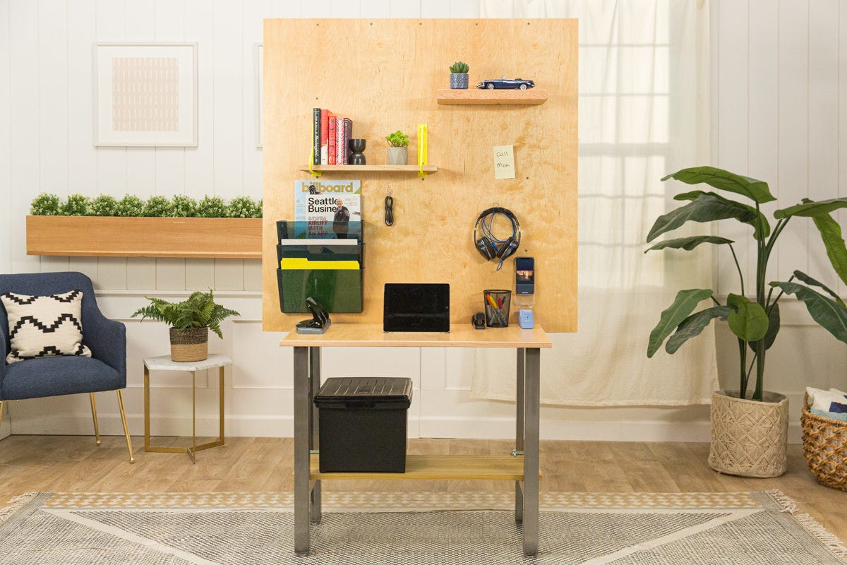 DIY Desk and Sideboard Organizer
