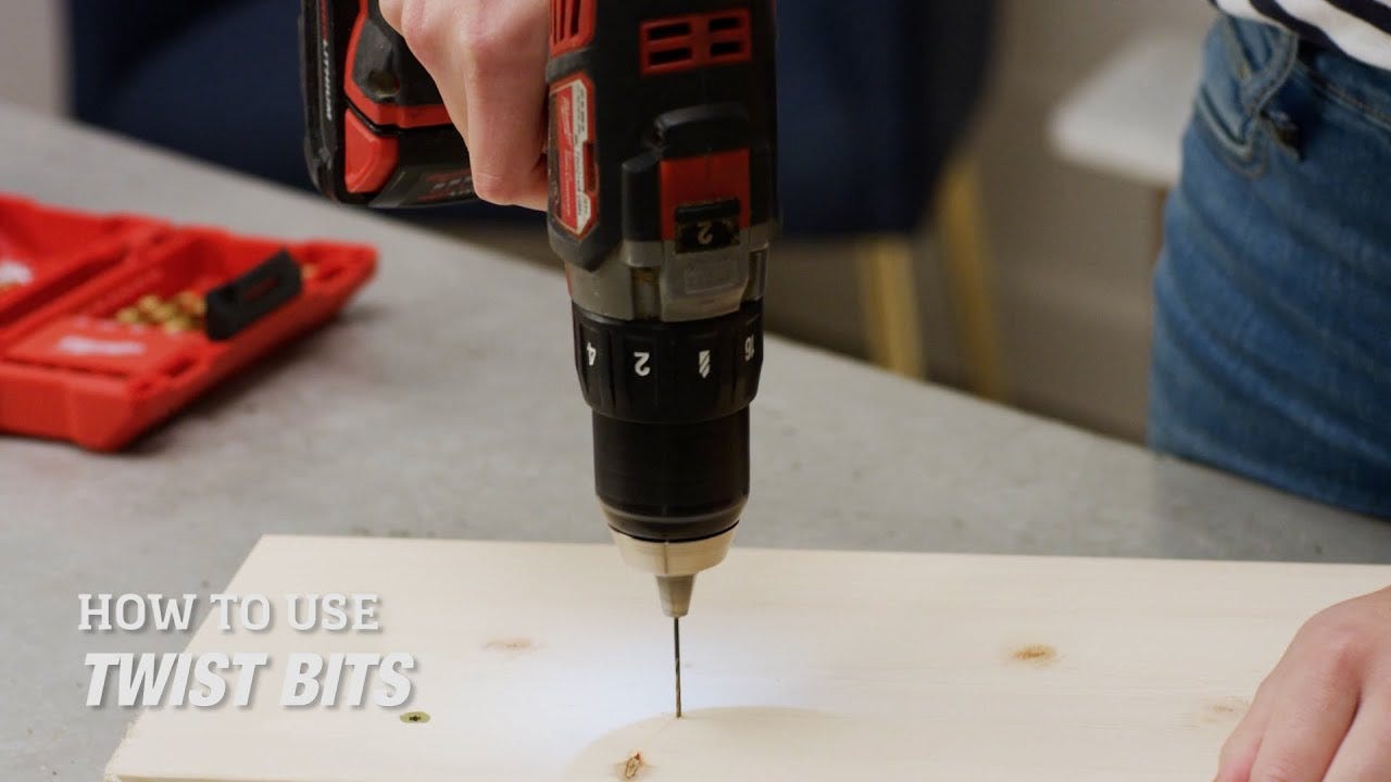 Tools 101: How To Use Twist Bits