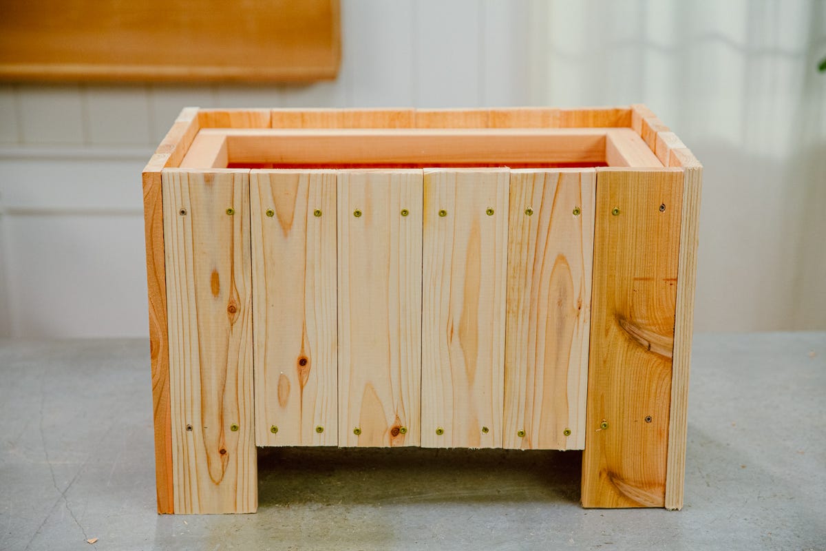 How To Make an Elevated Planter Box