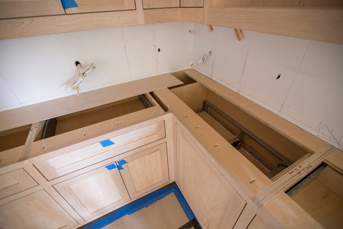 How to Install Custom Cabinets