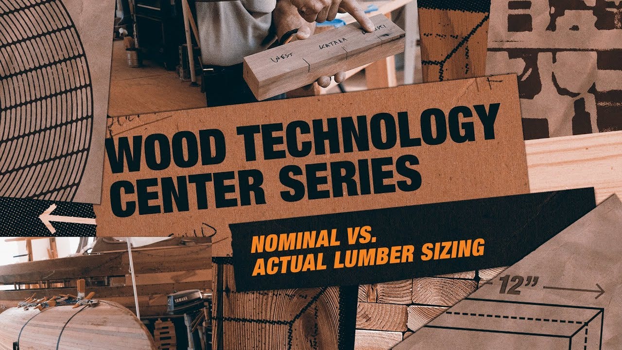 Nominal vs. Actual Lumber Sizing