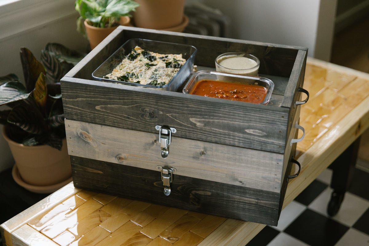 DIY Stackable Food Trays
