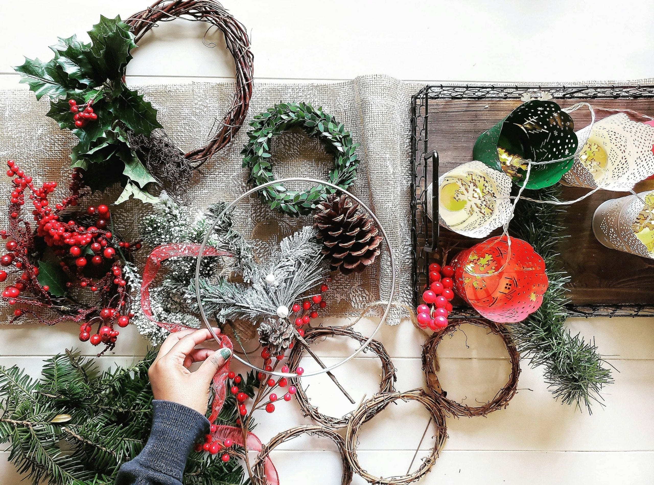 DIY Wreath Tips from Swansons Nursery