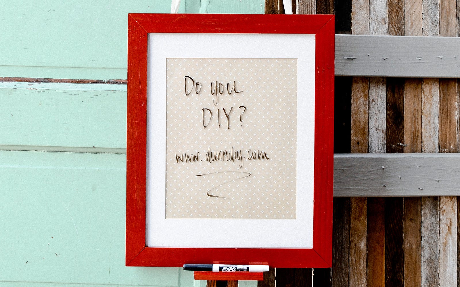 diy dry erase frame diy dry erase frame