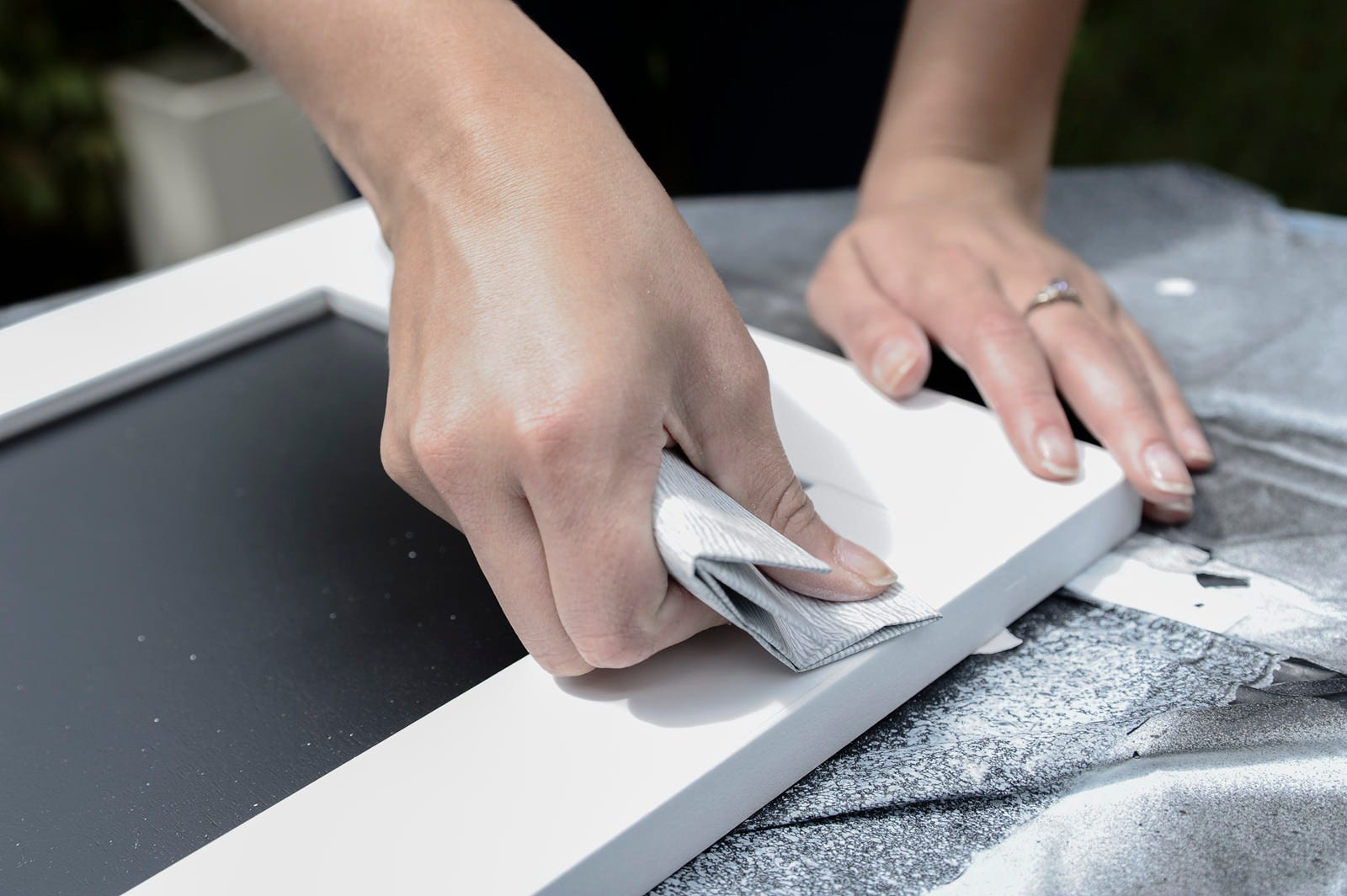 chalkboard tray