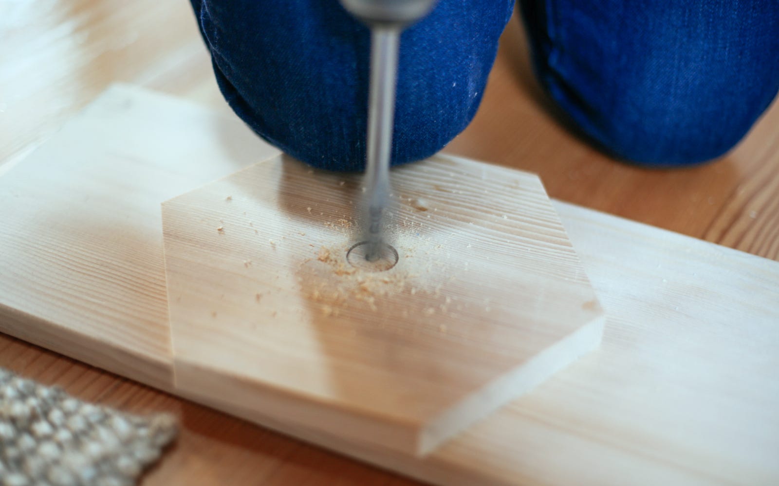 using spade bit for diy project using spade bit for diy project