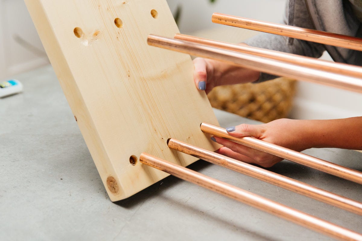 copper pipes for shoe bench copper pipes for shoe bench