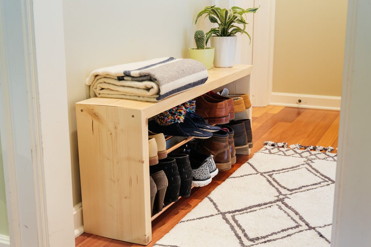 how to make a shoe storage bench how to make a shoe storage bench